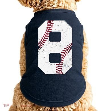2016 8th Birthday Gift 8 Years Old Baseball Eighth Doggie Tank