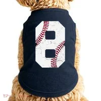 2016 8th Birthday Gift 8 Years Old Baseball Eighth Doggie Tank thumb 0