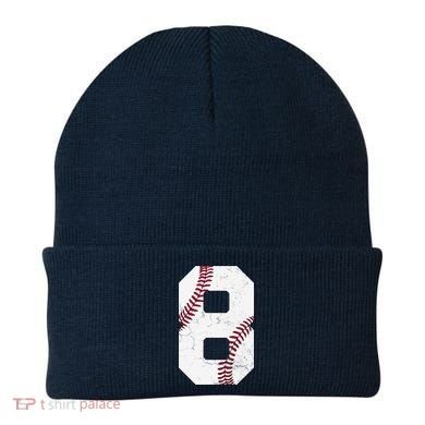 2016 8th Birthday Gift 8 Years Old Baseball Eighth Beanie