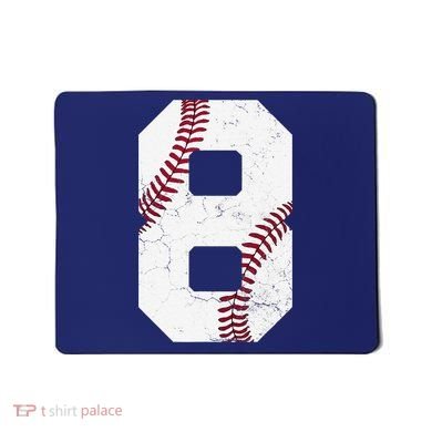 2016 8th Birthday Gift 8 Years Old Baseball Eighth Mousepad