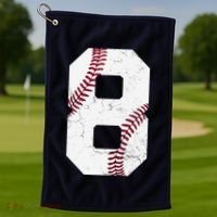 2016 8th Birthday Gift 8 Years Old Baseball Eighth Golf Towel thumb 1
