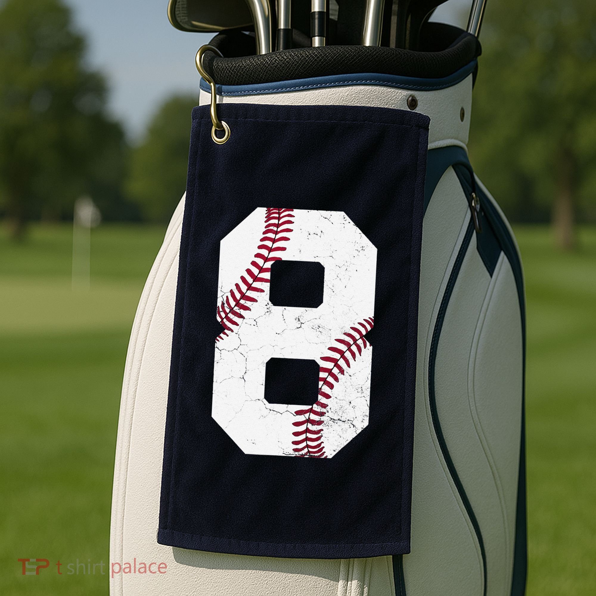 2016 8th Birthday Gift 8 Years Old Baseball Eighth Golf Towel