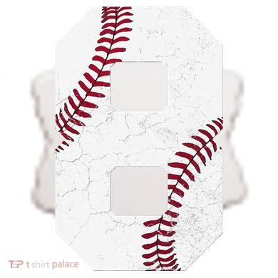 2016 8th Birthday Gift 8 Years Old Baseball Eighth Ceramic Ornament