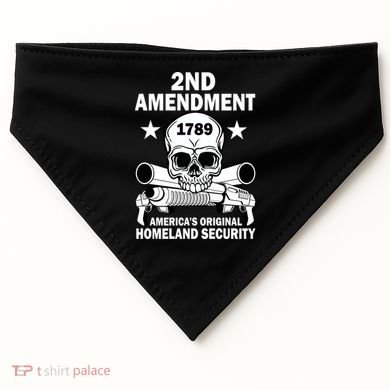 2nd Amendment 1789 USA-Made Doggie Bandana