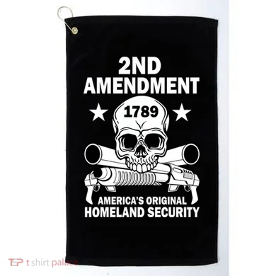 2nd Amendment 1789 Golf Towel