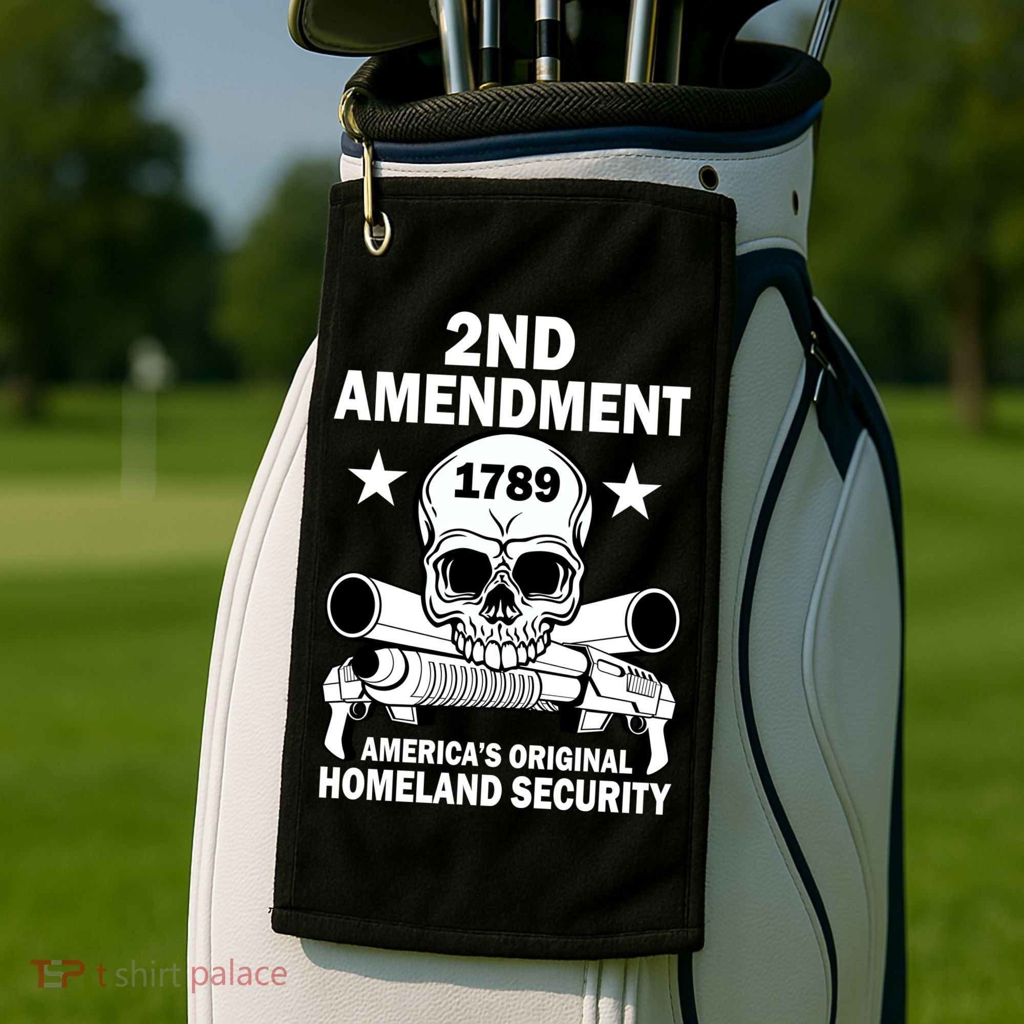2nd Amendment 1789 Golf Towel