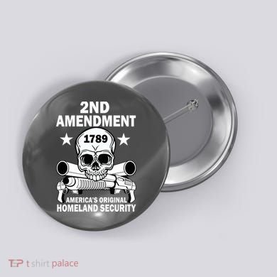 2nd Amendment 1789 Button