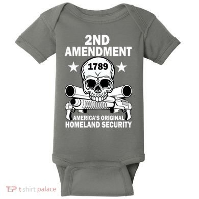 2nd Amendment 1789 Baby Bodysuit