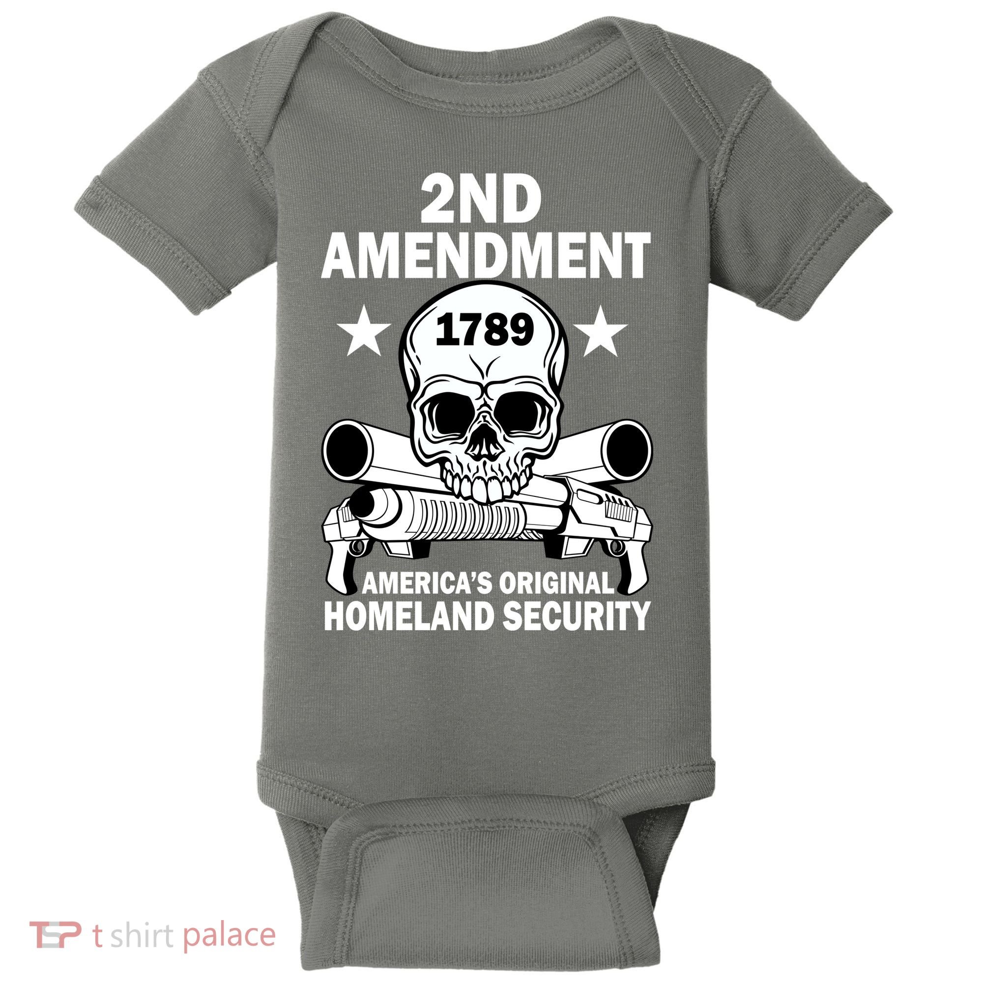 2nd Amendment 1789 Baby Bodysuit