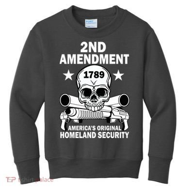 2nd Amendment 1789 Kids Sweatshirt