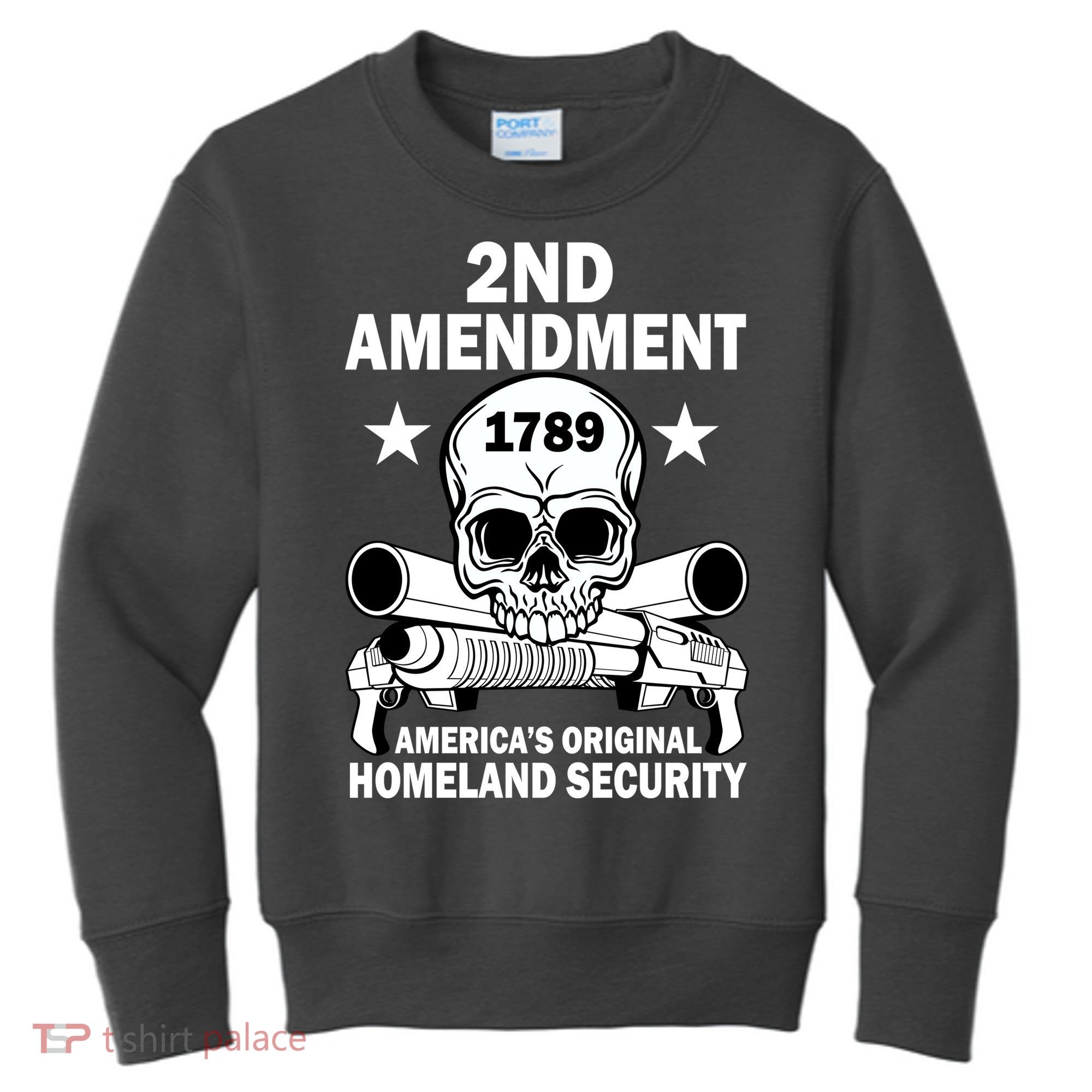 2nd Amendment 1789 Kids Sweatshirt