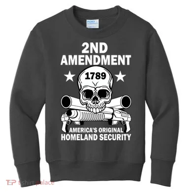 2nd Amendment 1789 Kids Sweatshirt