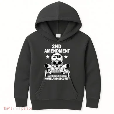 2nd Amendment 1789 Kids Hoodie