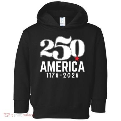 250 America 1776-2026 Toddler Hoodie