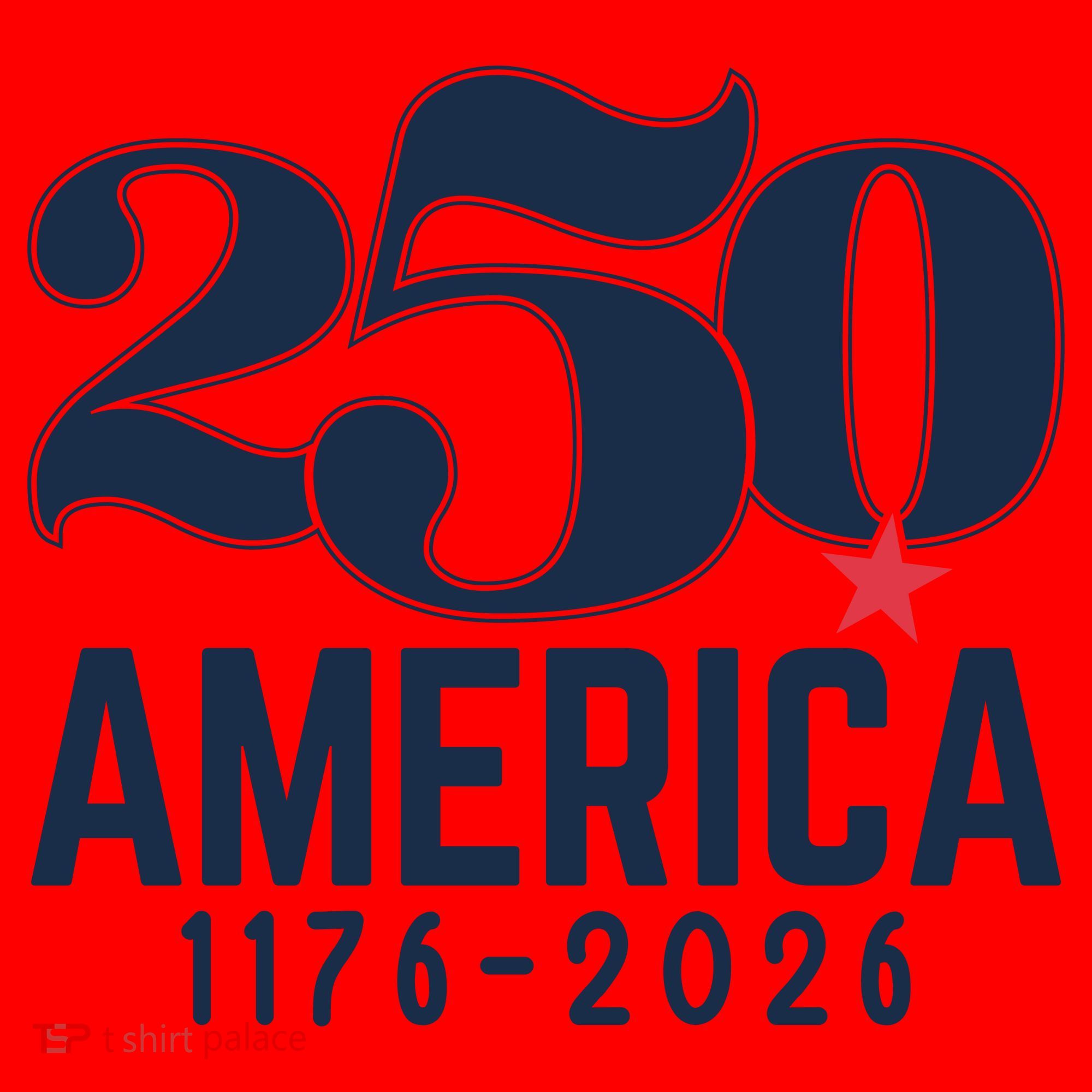 250 America 1776-2026 Santa Hat