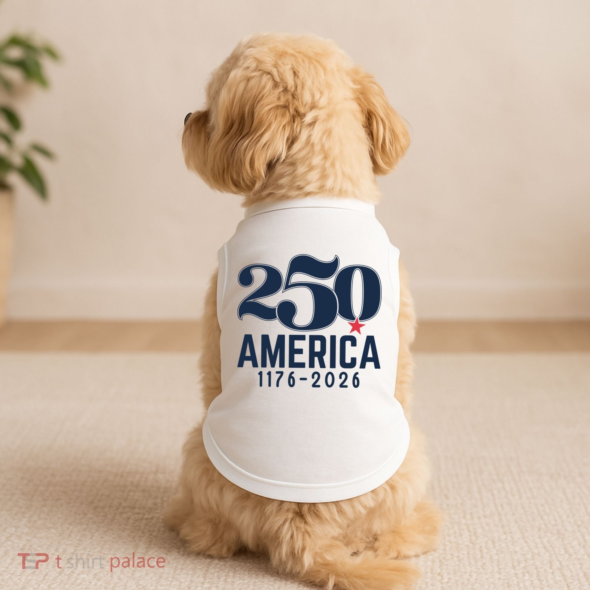 250 America 1776-2026 Doggie Tank