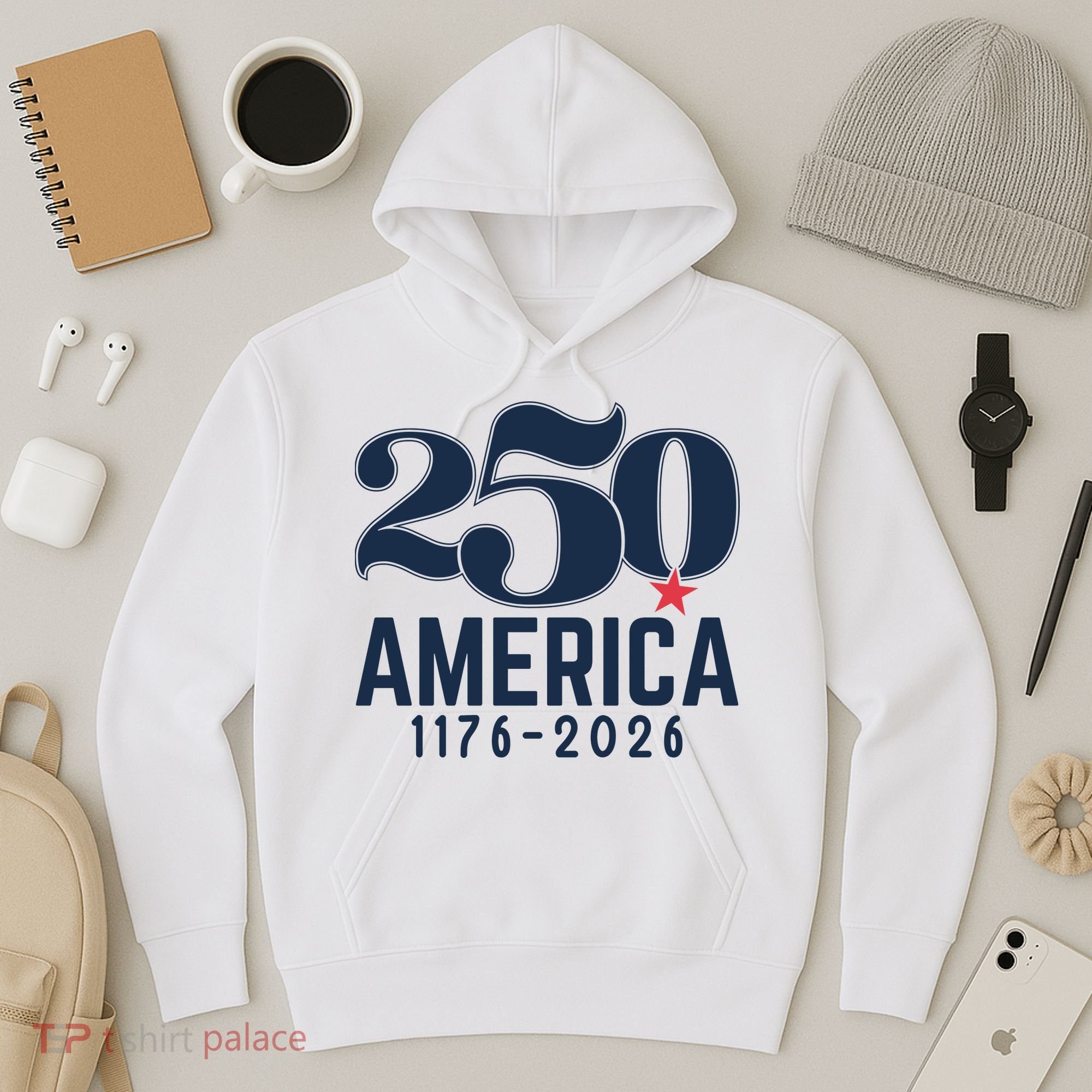 250 America 1776-2026 Hoodie