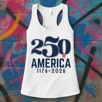 250 America 1776-2026 Women's Tank Top thumb 3