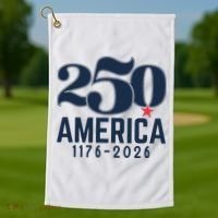 250 America 1776-2026 Golf Towel thumb 1