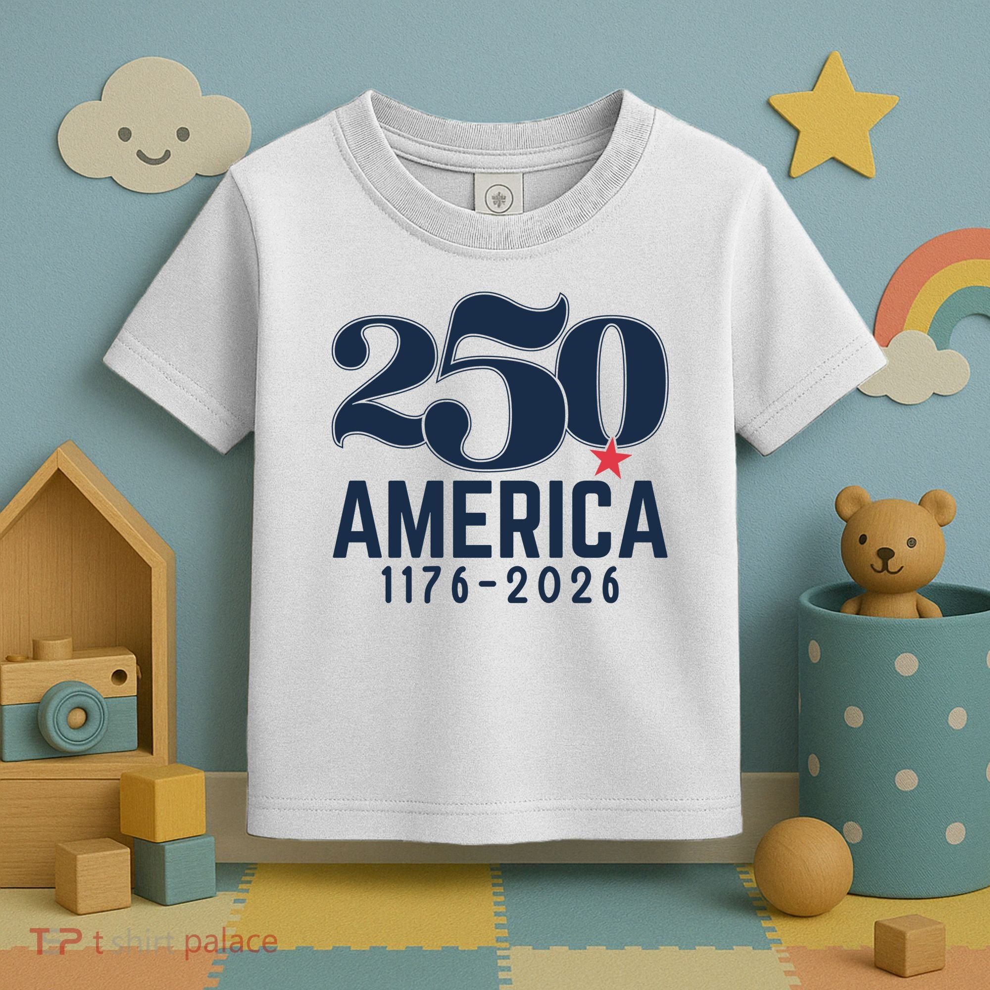 250 America 1776-2026 Toddler T-Shirt
