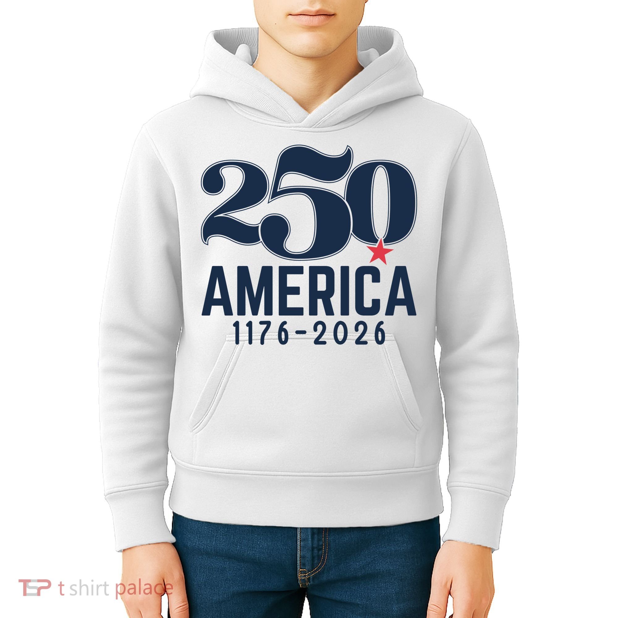 250 America 1776-2026 Kids Hoodie