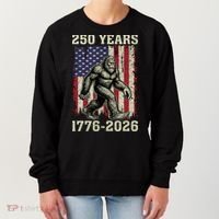 250th Anniversary 1776-2026 Big Foot USA 250 Years Women's Sweatshirt thumb 0