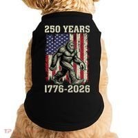 250th Anniversary 1776-2026 Big Foot USA 250 Years Doggie Tank thumb 0