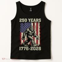 250th Anniversary 1776-2026 Big Foot USA 250 Years Tank Top thumb 2