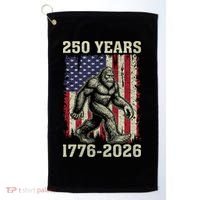 250th Anniversary 1776-2026 Big Foot USA 250 Years Golf Towel thumb 0