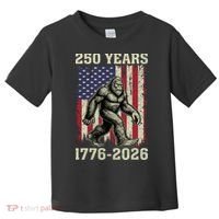 250th Anniversary 1776-2026 Big Foot USA 250 Years Toddler T-Shirt thumb 0