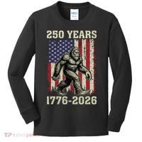 250th Anniversary 1776-2026 Big Foot USA 250 Years Kids Long Sleeve Shirt thumb 0