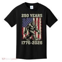 250th Anniversary 1776-2026 Big Foot USA 250 Years Kids T-Shirt thumb 0