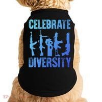 2Nd Adt 2A Pro Guns Celebrate Diversity Cool Gift Doggie Tank thumb 0
