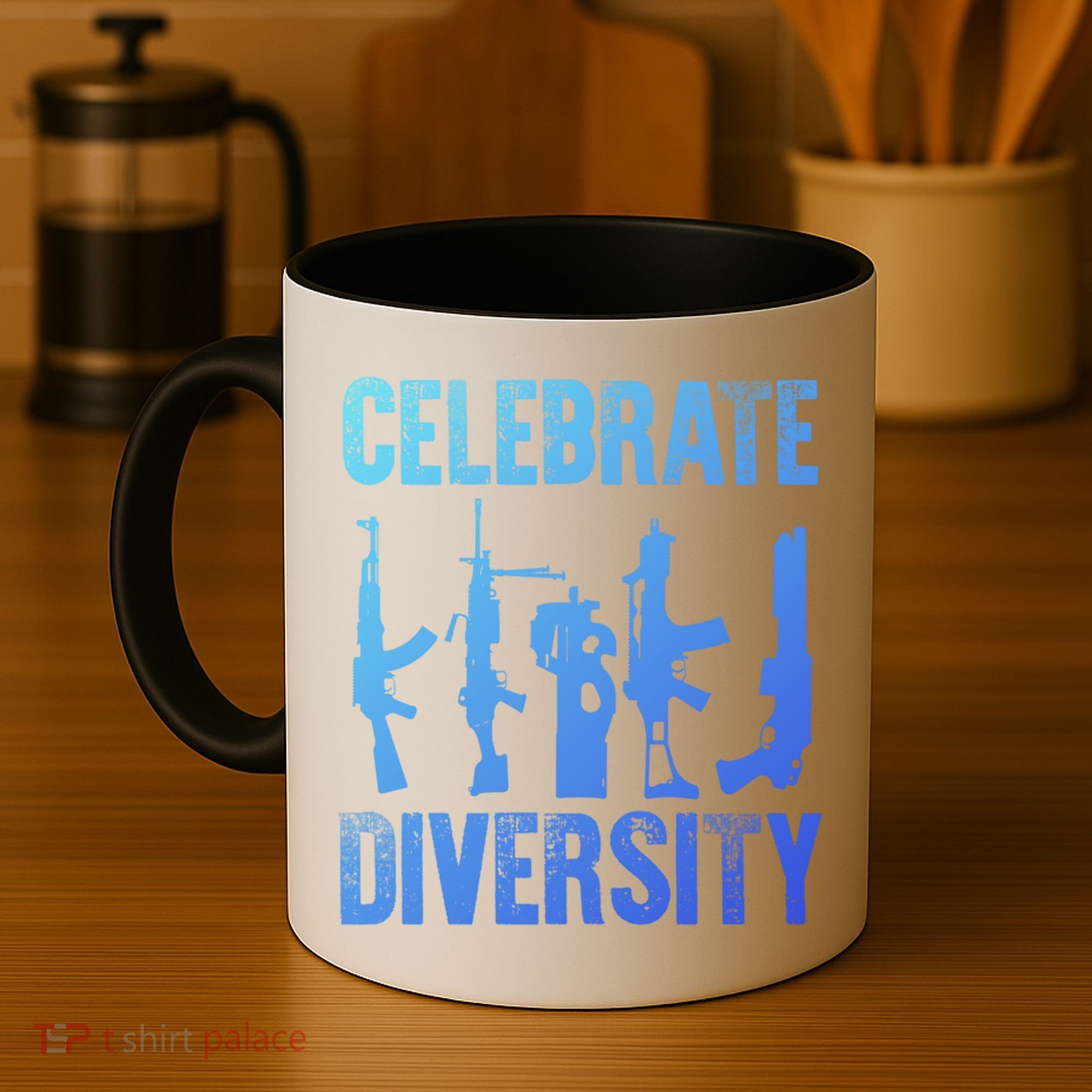 2Nd Adt 2A Pro Guns Celebrate Diversity Cool Gift Coffee Mug