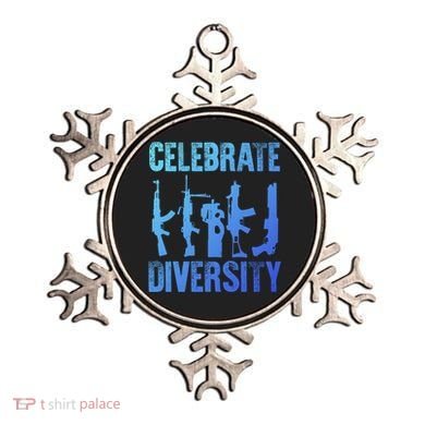 2Nd Adt 2A Pro Guns Celebrate Diversity Cool Gift Ornament