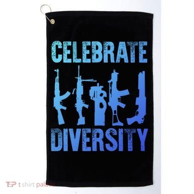 2Nd Adt 2A Pro Guns Celebrate Diversity Cool Gift Golf Towel
