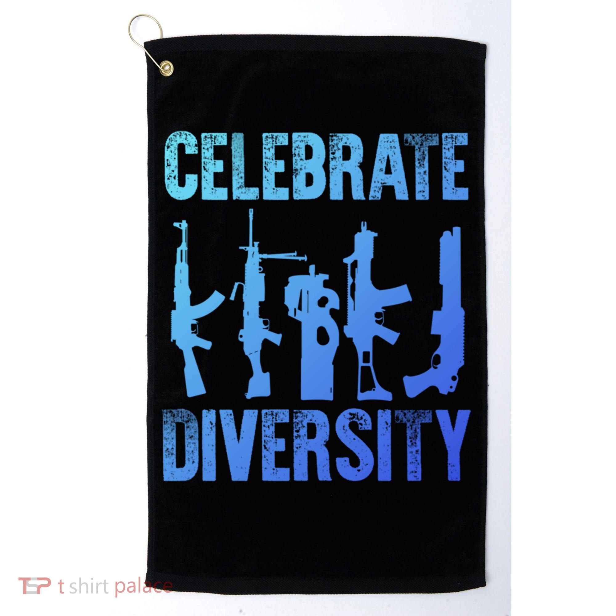 2Nd Adt 2A Pro Guns Celebrate Diversity Cool Gift Golf Towel