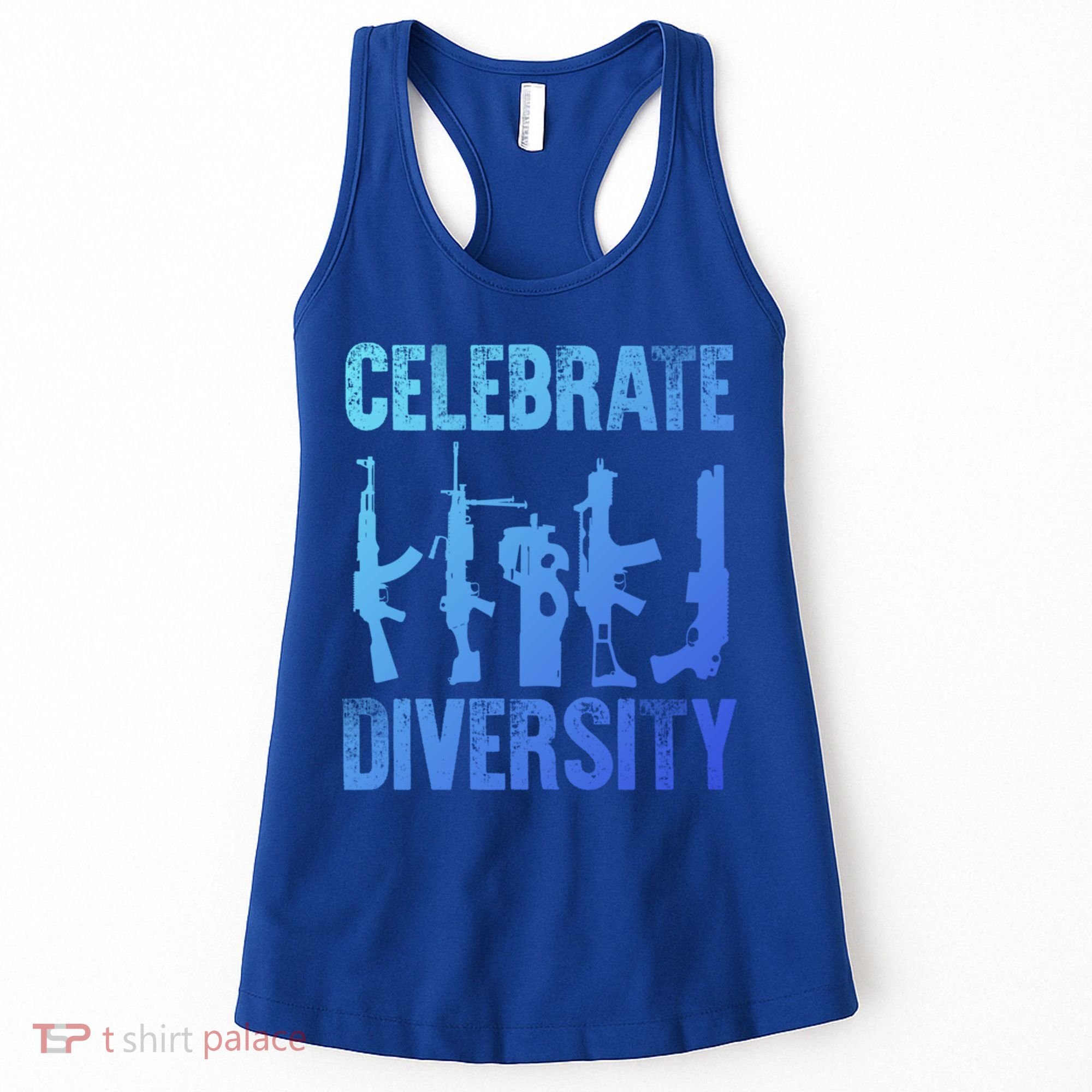 2Nd Adt 2A Pro Guns Celebrate Diversity Cool Gift Women's Tank Top
