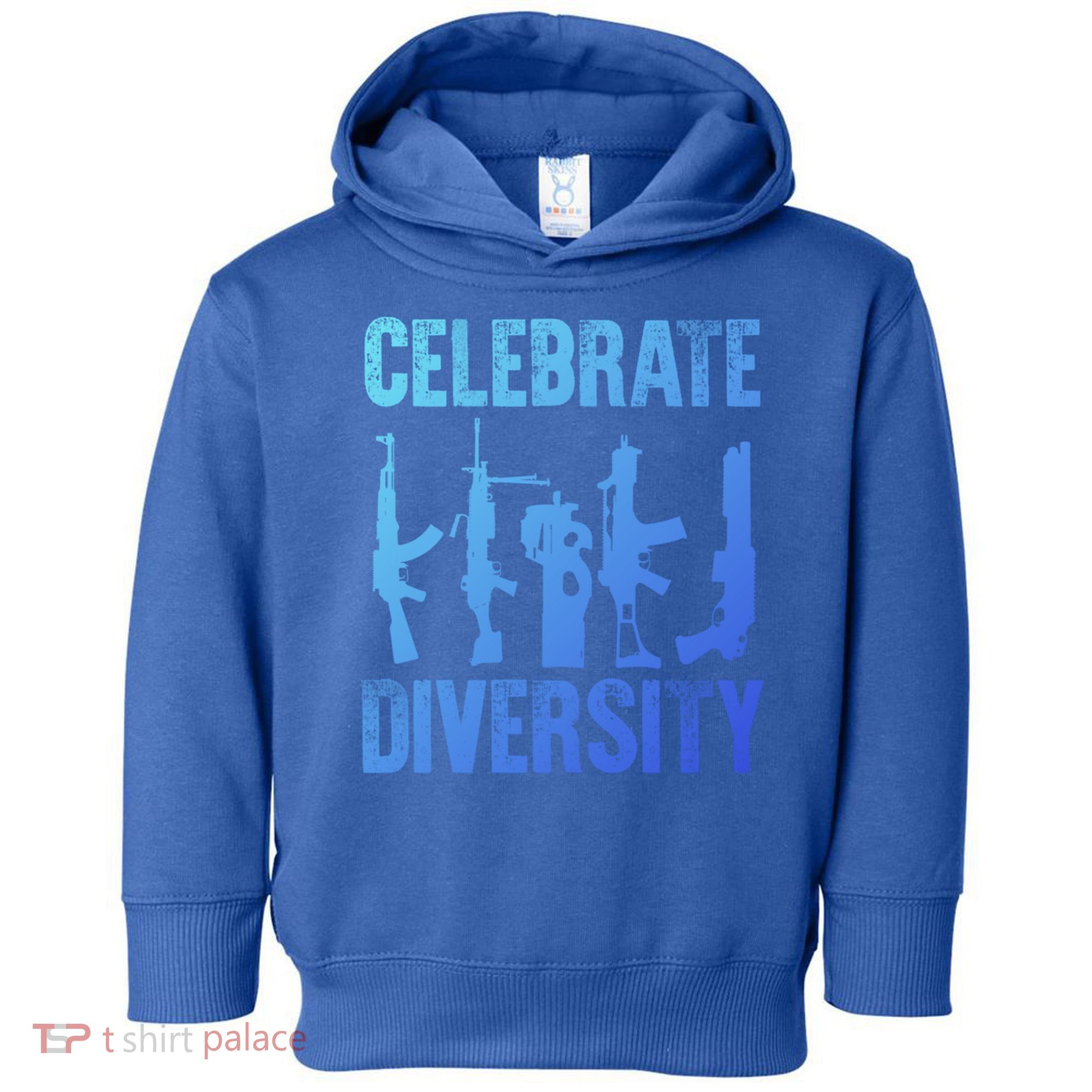 2Nd Adt 2A Pro Guns Celebrate Diversity Cool Gift Toddler Hoodie