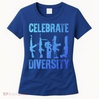 2Nd Adt 2A Pro Guns Celebrate Diversity Cool Gift Women's T-Shirt thumb 0