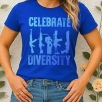 2Nd Adt 2A Pro Guns Celebrate Diversity Cool Gift Women's T-Shirt thumb 2