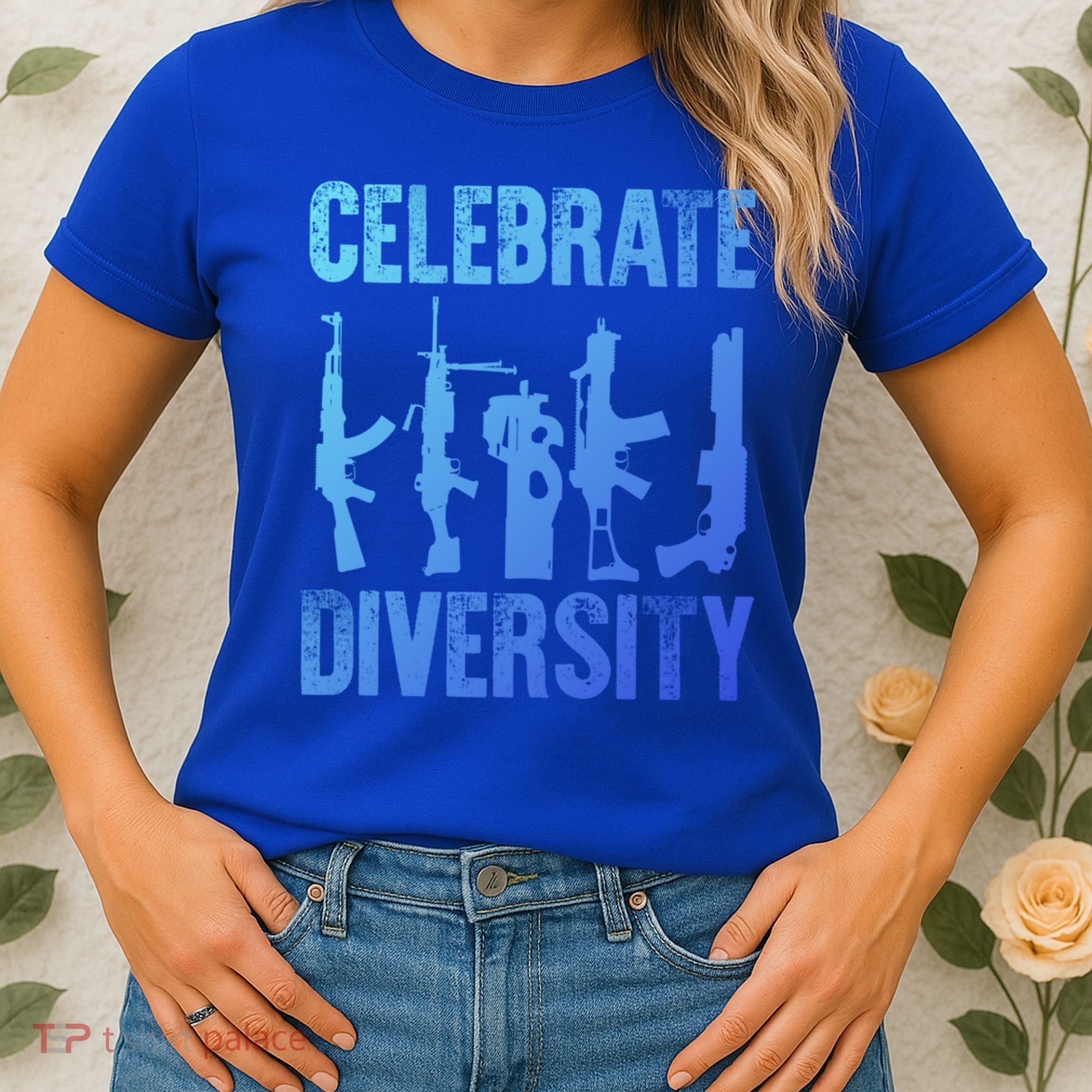 2Nd Adt 2A Pro Guns Celebrate Diversity Cool Gift Women's T-Shirt