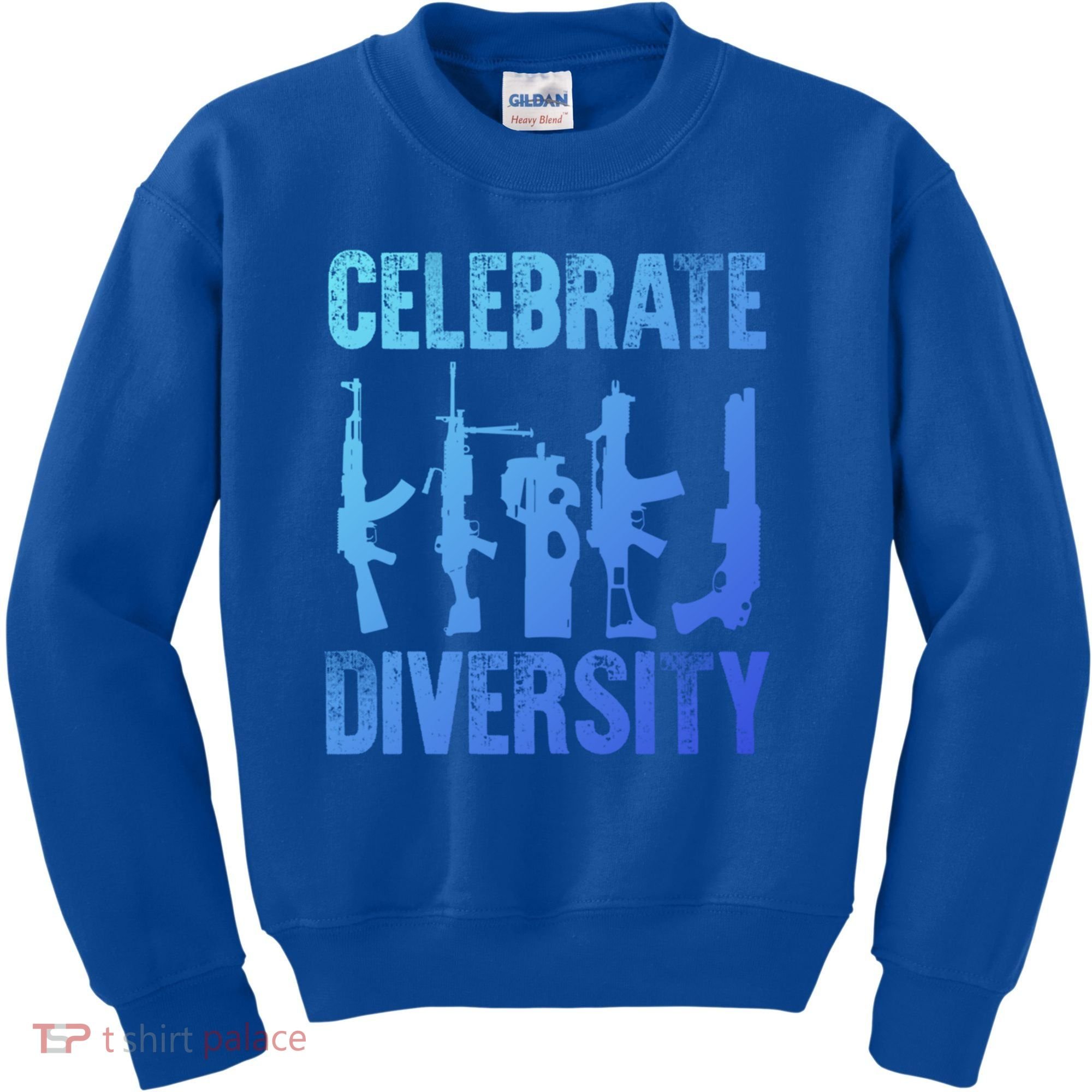 2Nd Adt 2A Pro Guns Celebrate Diversity Cool Gift Kids Sweatshirt
