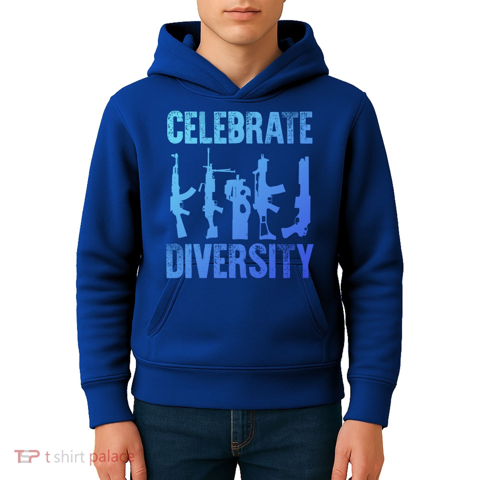 2Nd Adt 2A Pro Guns Celebrate Diversity Cool Gift Kids Hoodie