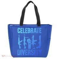 2Nd Adt 2A Pro Guns Celebrate Diversity Cool Gift Tote Bag thumb 0