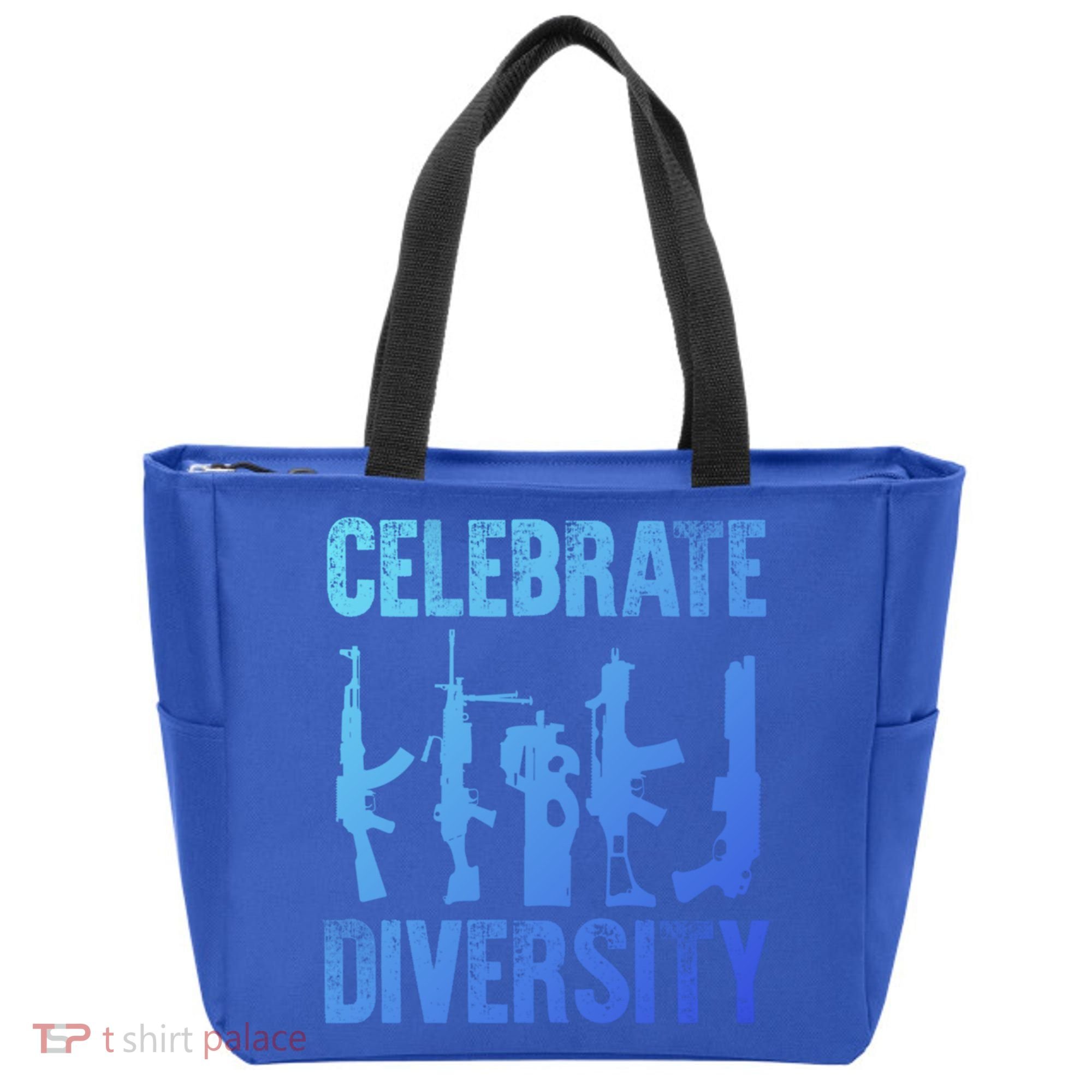 2Nd Adt 2A Pro Guns Celebrate Diversity Cool Gift Tote Bag