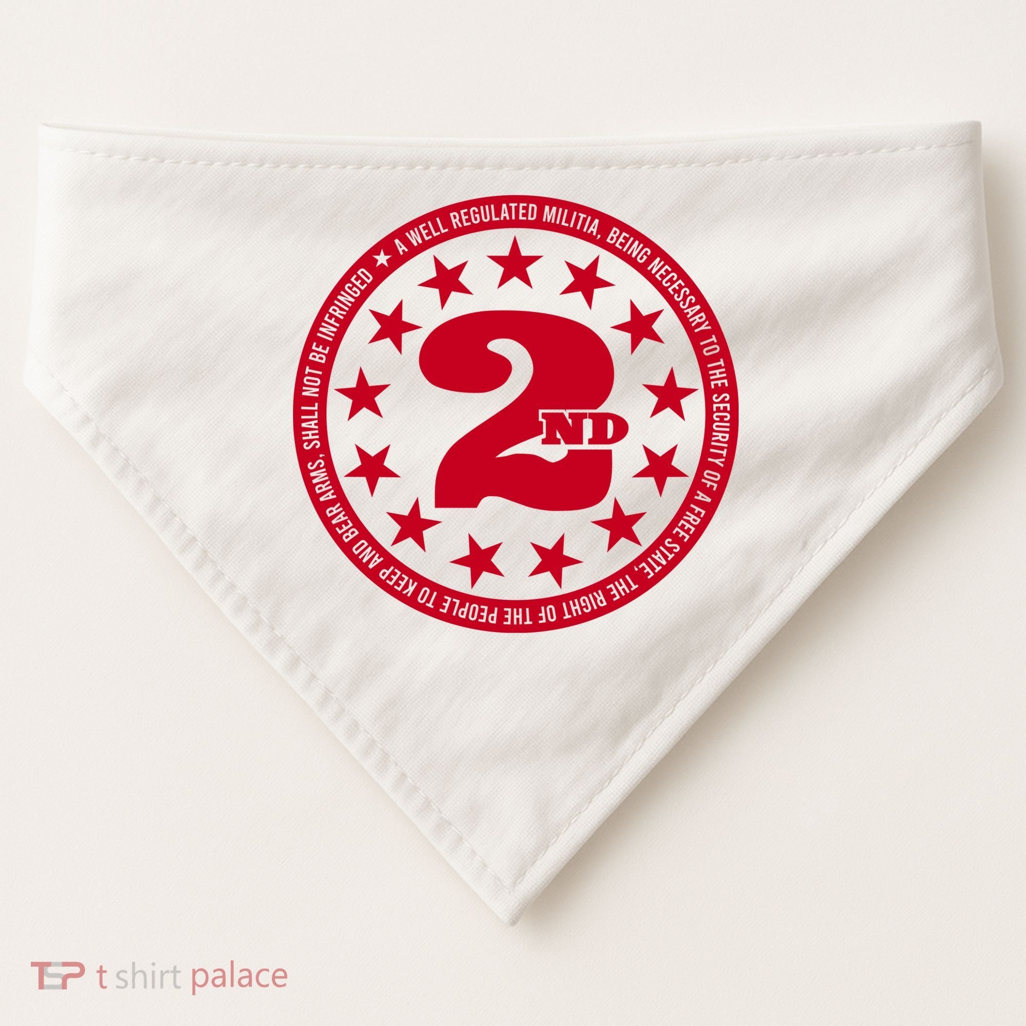 2ND AMENDMENT 2.0 USA-Made Doggie Bandana