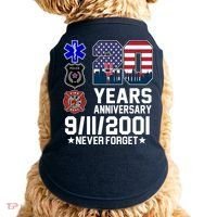 20th Anniversary 9/11/2001 Never Forget 911 Doggie Tank thumb 0