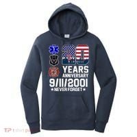 20th Anniversary 9/11/2001 Never Forget 911 Women's Hoodie thumb 0