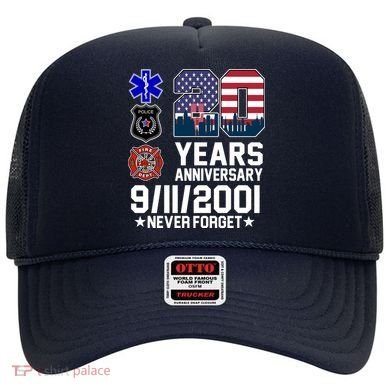 20th Anniversary 9/11/2001 Never Forget 911 Hat